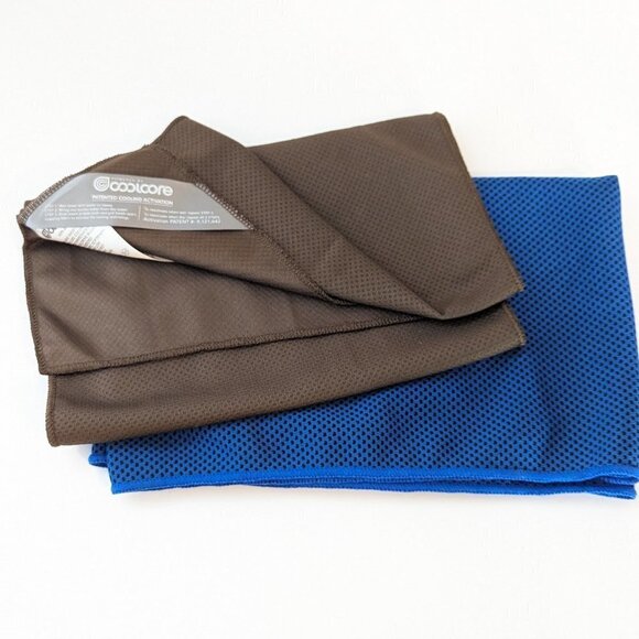2 Cooling Neck Scarf Towels by Coolcore & La Plage by Espalma - Picture 5 of 6
